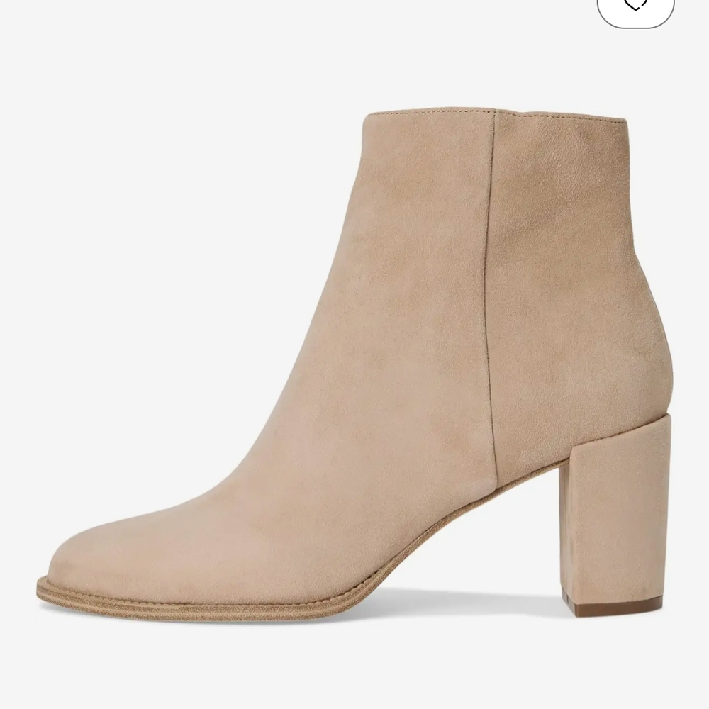 NEW NEVER WORN Steve Madden Jozie Ankle Boot Sand Suede 7.5 Medium